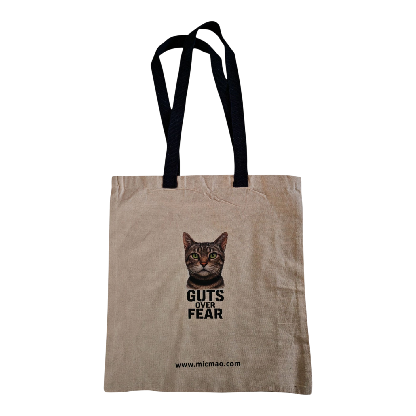 Platnena torba "Guts Over Fear"