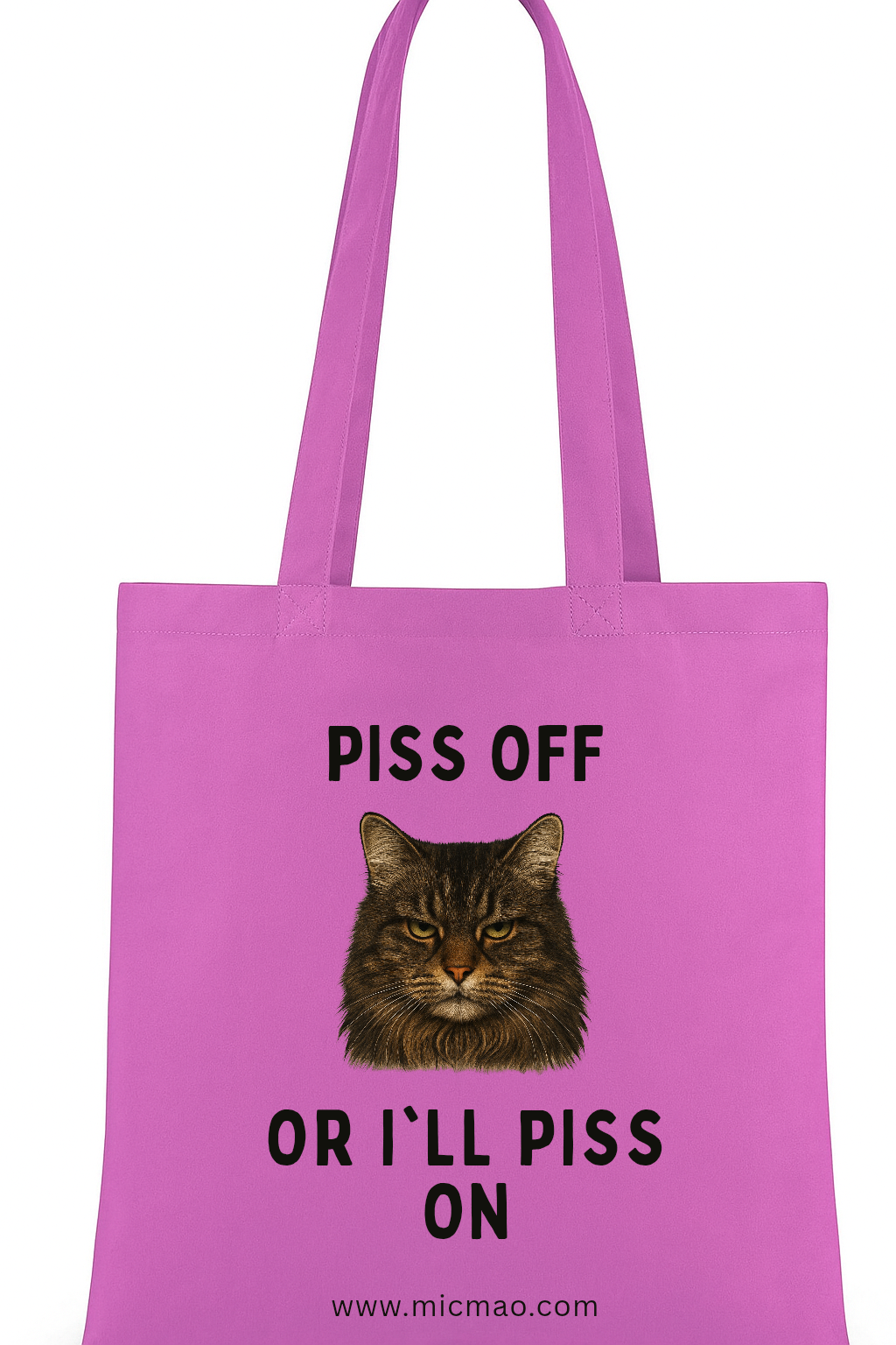 Platnena torba " Piss off" by LeeLoo