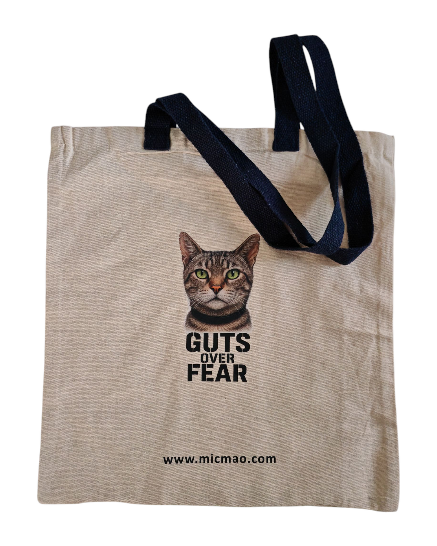 Platnena torba " Guts over fear" Navy Rambo