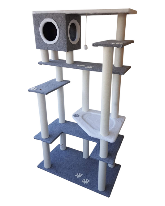 Scratcher Catwalk Gray&White