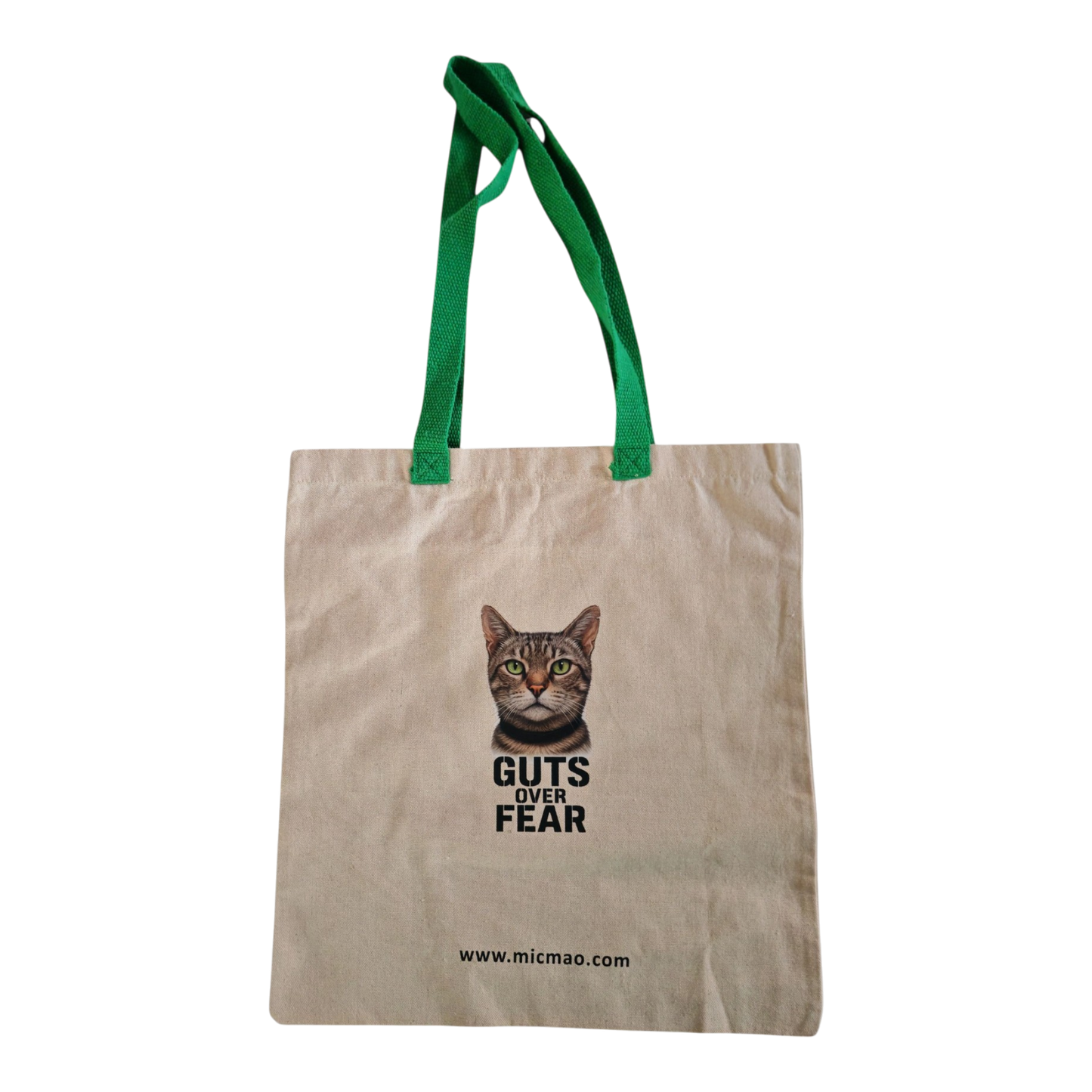 Platnena torba "Guts Over Fear"