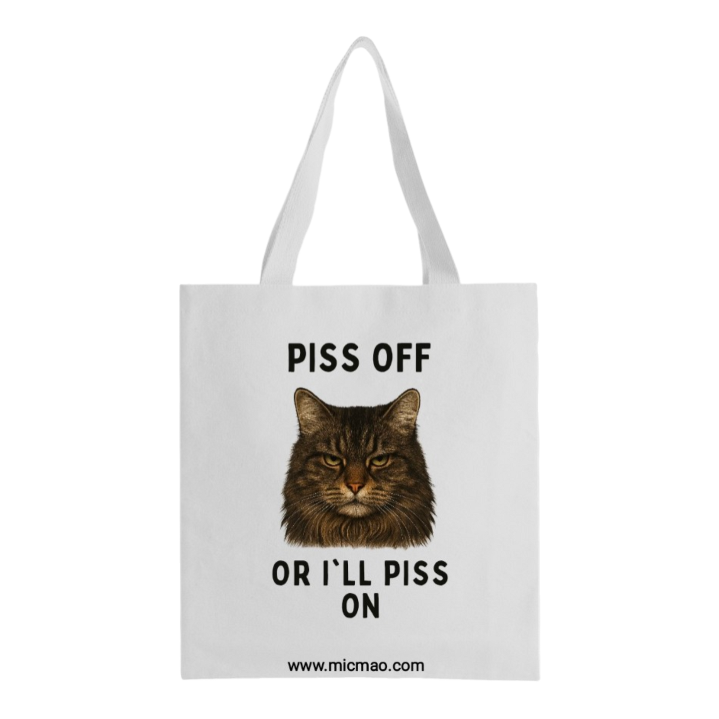 Platnena torba " Piss off" by LeeLoo