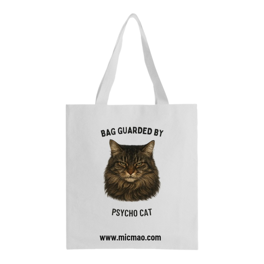 Platnena torba " Psycho Cat" by LeeLoo