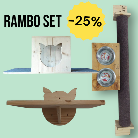 Rambo mini poligon set
